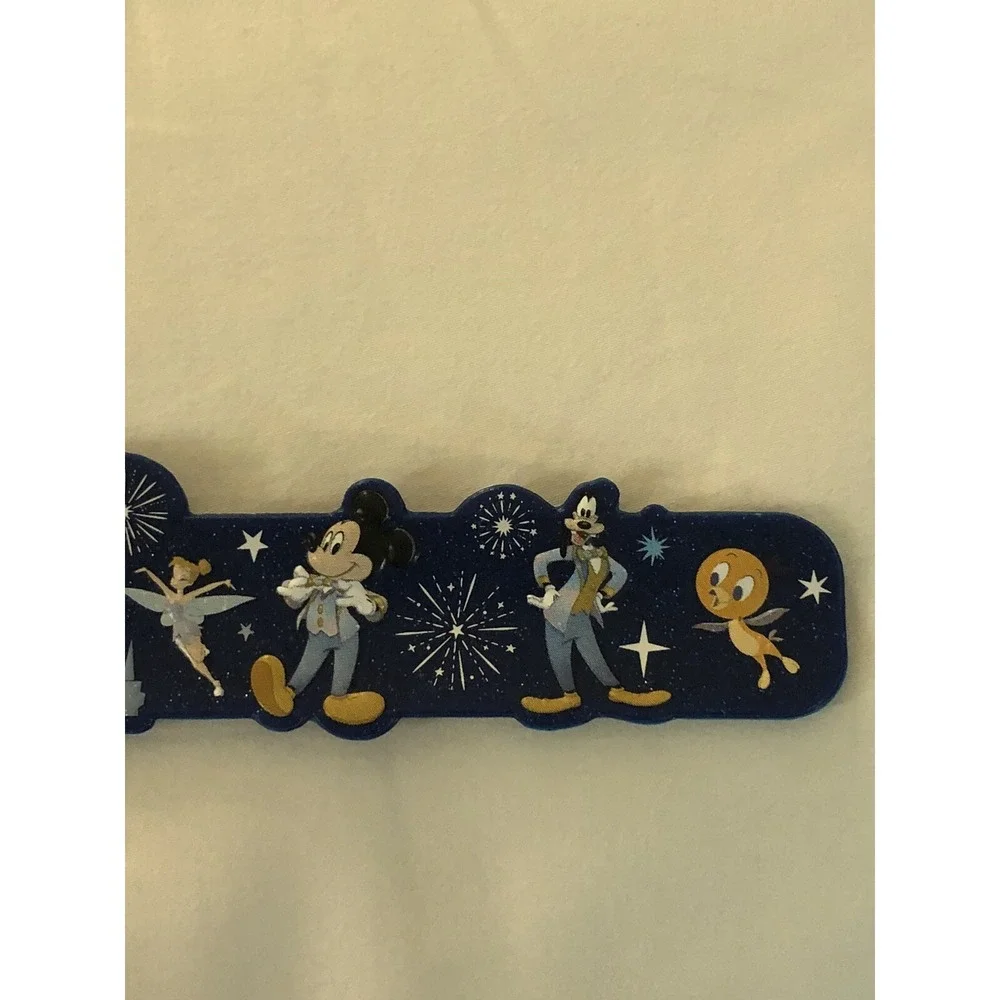 NEW 50th Anniversary Celebration Slap Bracelet‎ Mickey Walt Disney World Parks